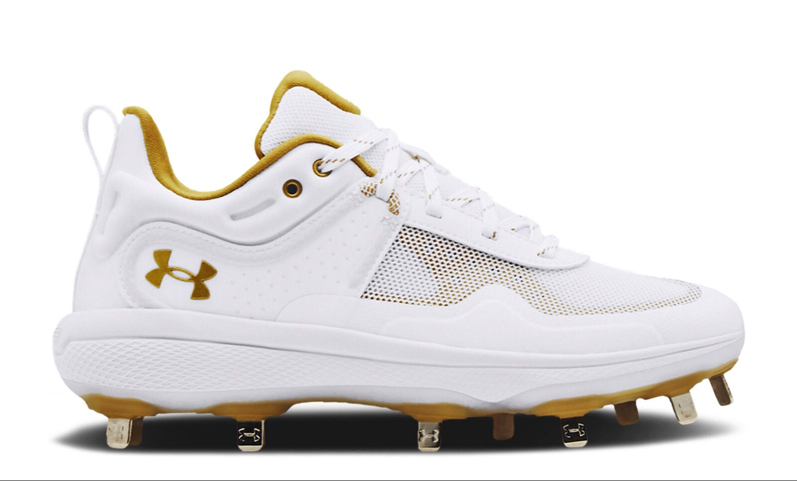 [3024328-103] WOMENS UNDER ARMOUR GLYDE MT 'WHITE METALLIC GOLD'