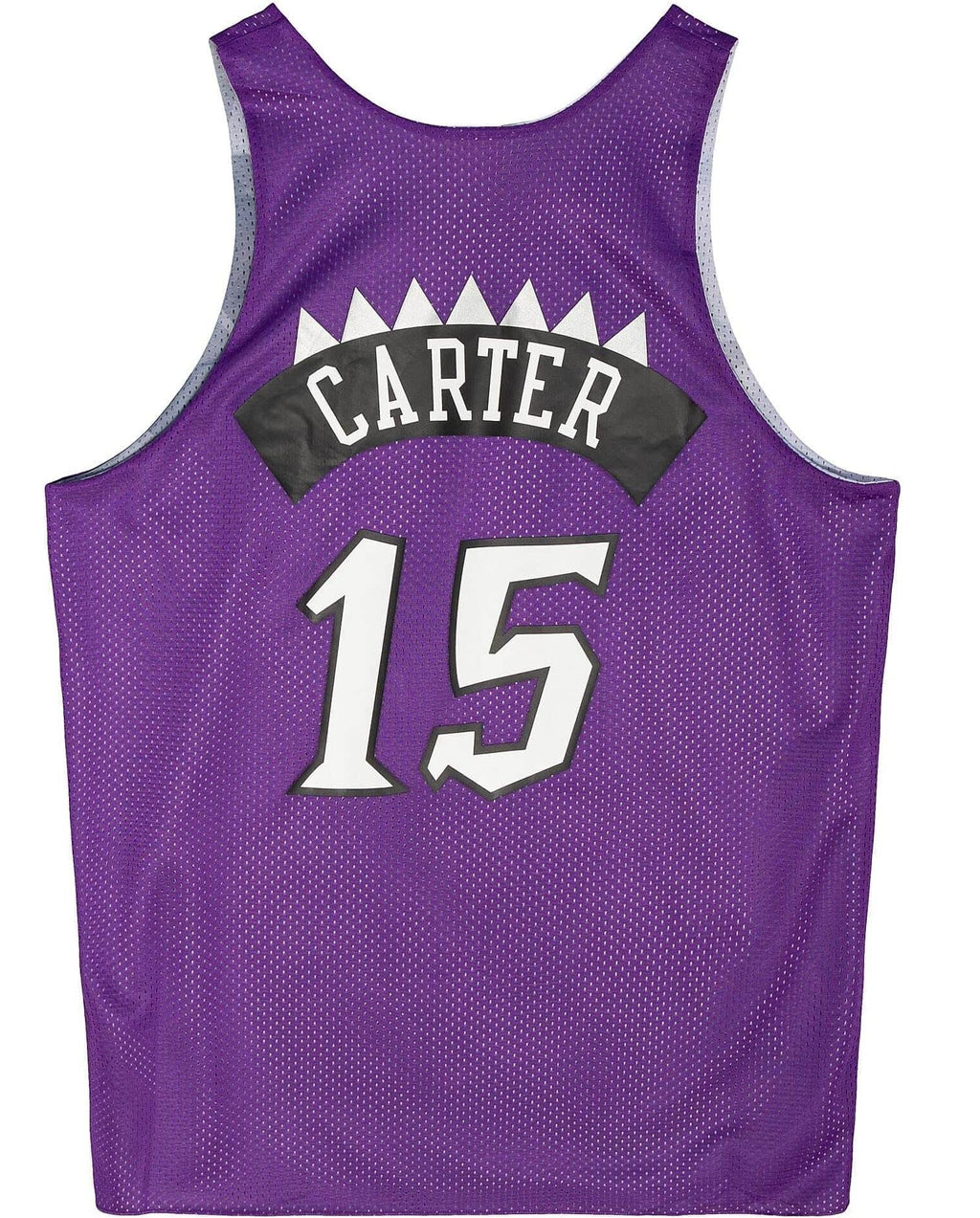 MENS MITCHELL & NESS REVERSIBLE MESH TANK RAPTORS VINCE CARTER