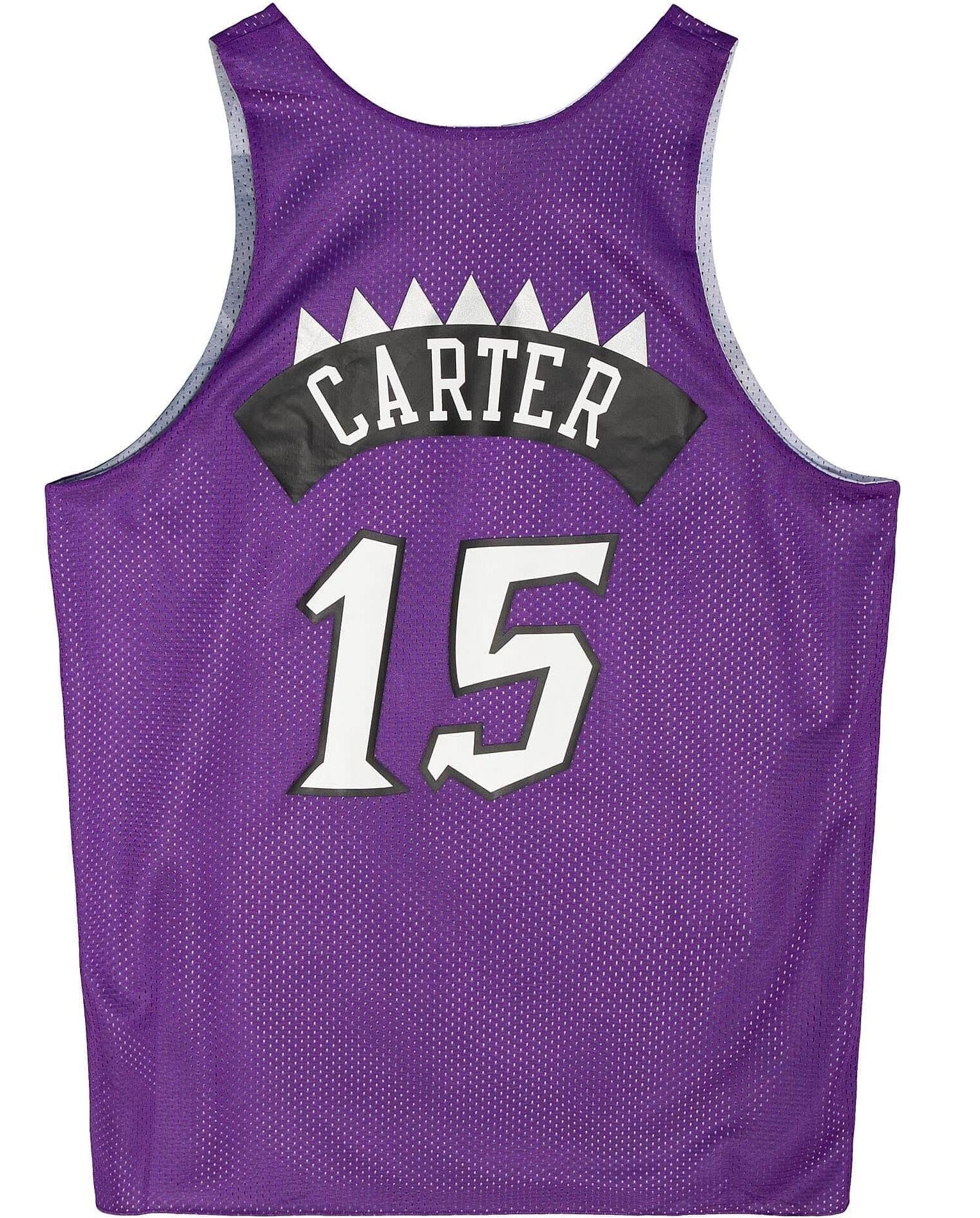 MENS MITCHELL & NESS REVERSIBLE MESH TANK RAPTORS VINCE CARTER