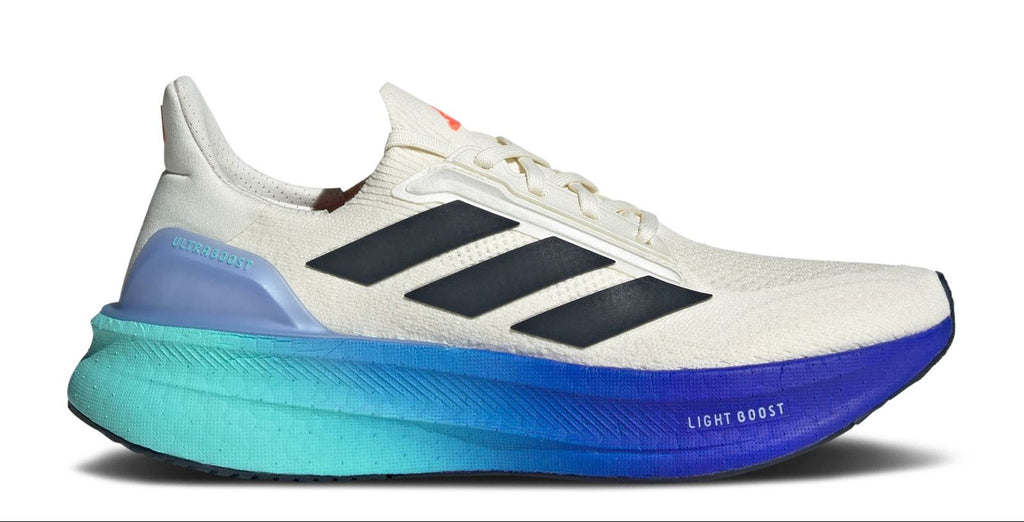 [JI3056] MENS ADIDAS ULTRABOOST 5X 'OFF WHITE AURORA INK SOLAR RED'