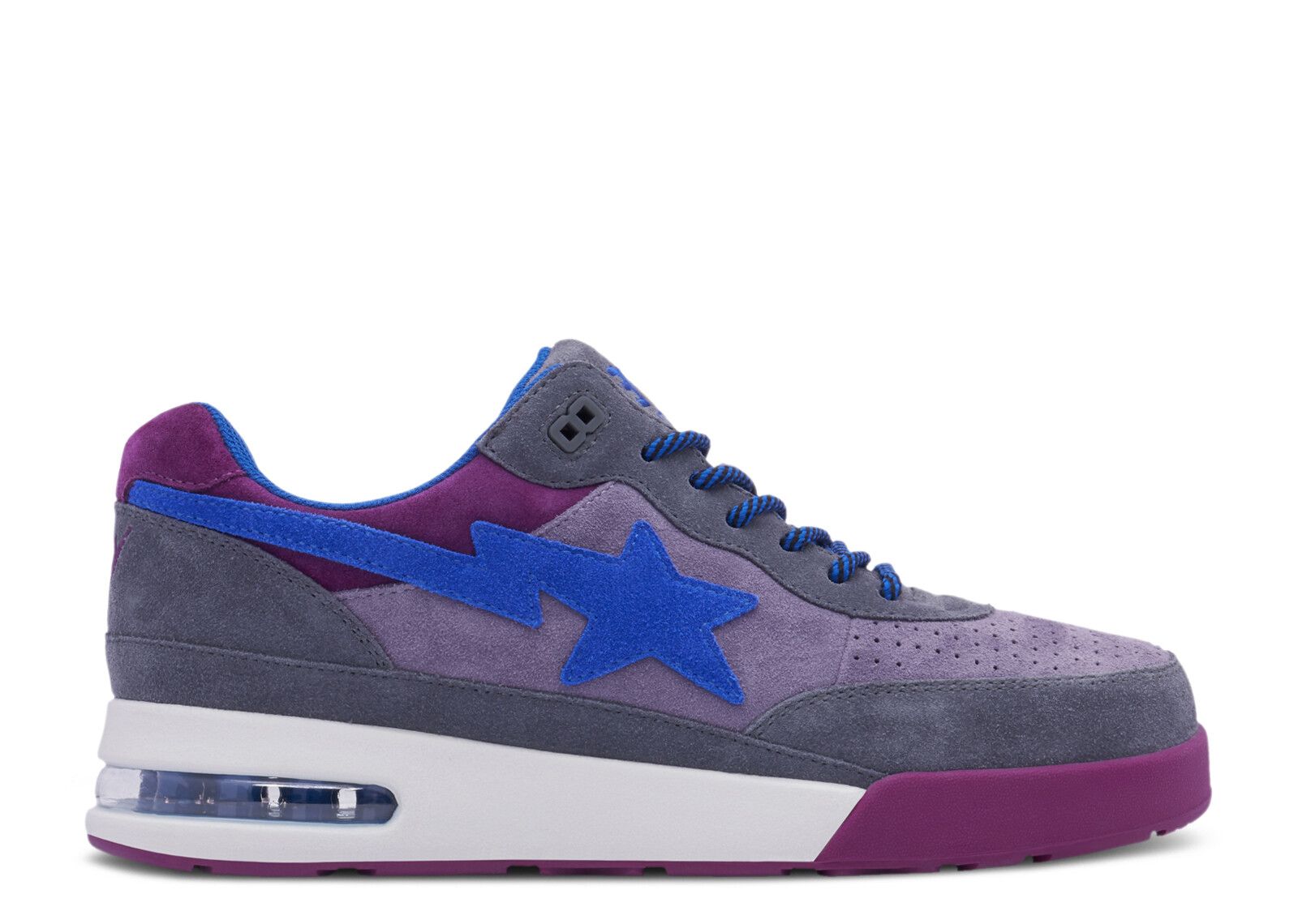 [1J30191021-BLUE] Mens A Bathing Ape Bape Road Sta #1 M2 'Purple Blue'