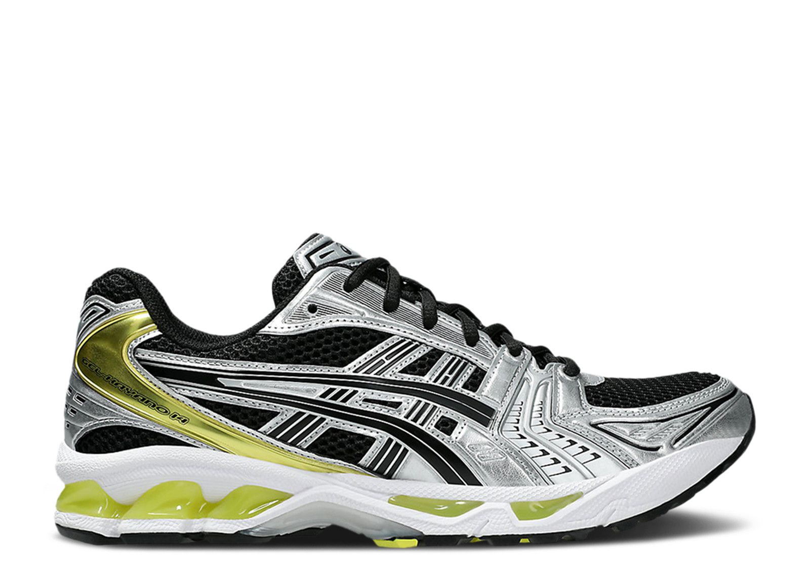 [1203A537-001] UNISEX ASICS GEL-KAYANO 14 'BLACK LEMON SPARK'