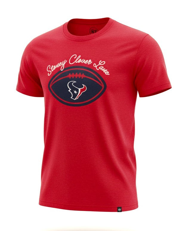[FCO109TMAOMB655803QP] MENS 47 BRAND NFL TEXANS T-SHIRT