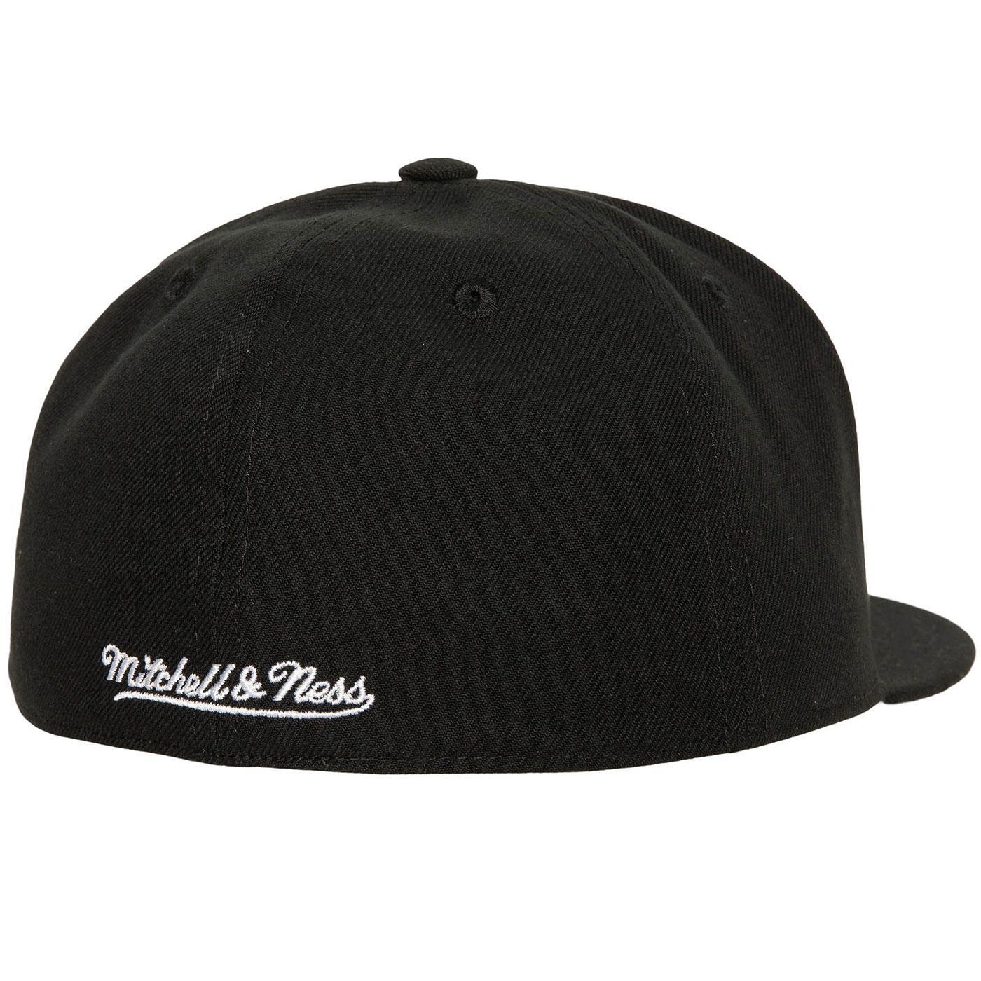 MENS MITCHELL & NESS MLB EVERGREEN FITTED COOP MARLINS - BLACK