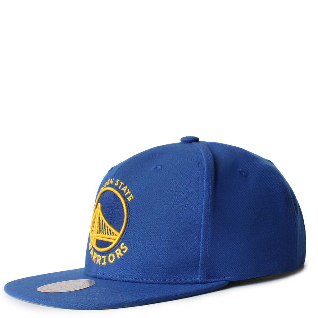 MENS MITCHELL & NESS NBA SIDE CORE 2.0 SNAPBACK WARRIORS - ROYAL