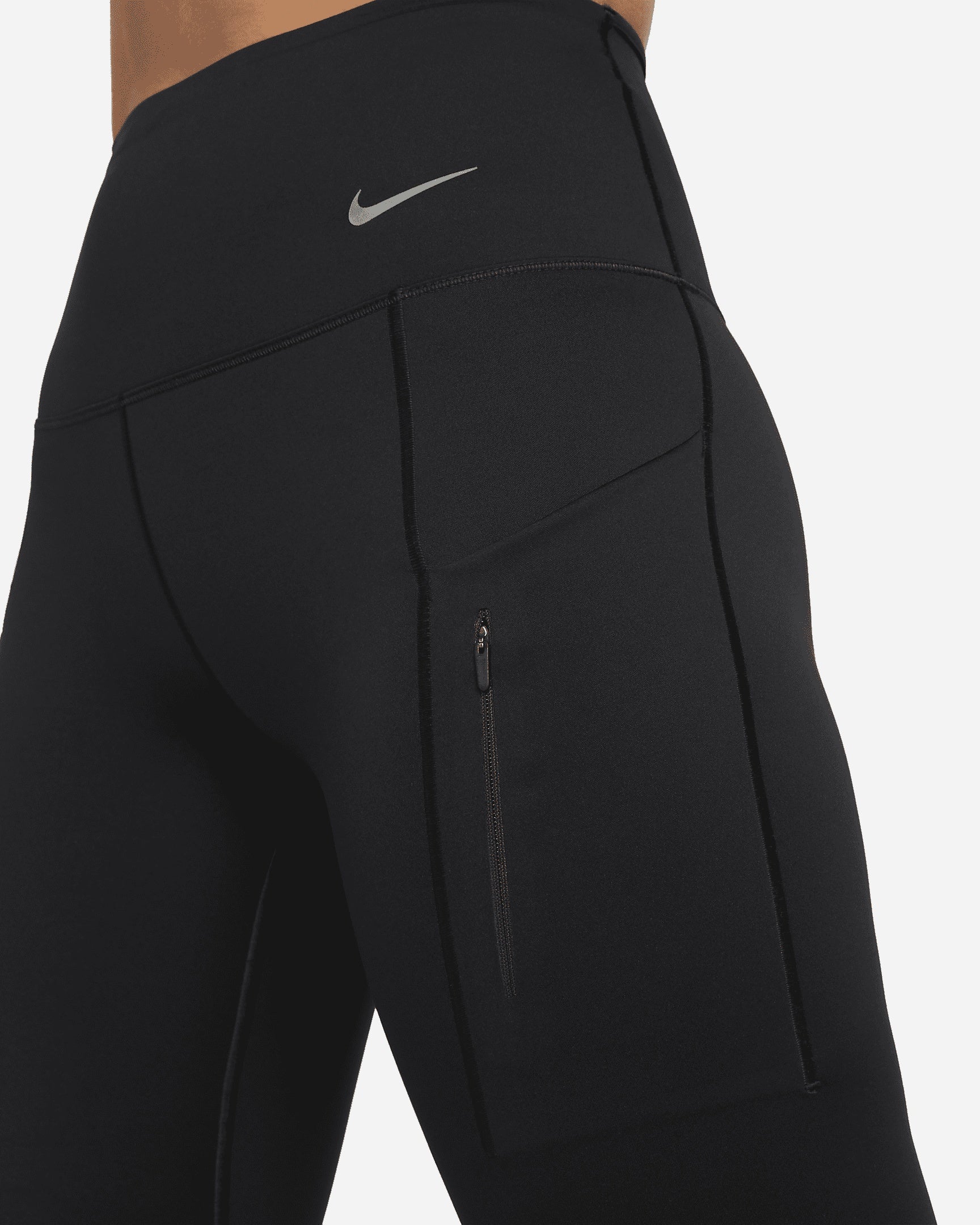 [DQ5700-010] Womens Nike GO FIRM-SUPPORT HIGH-WAISTED CAPRI LEGGINGS