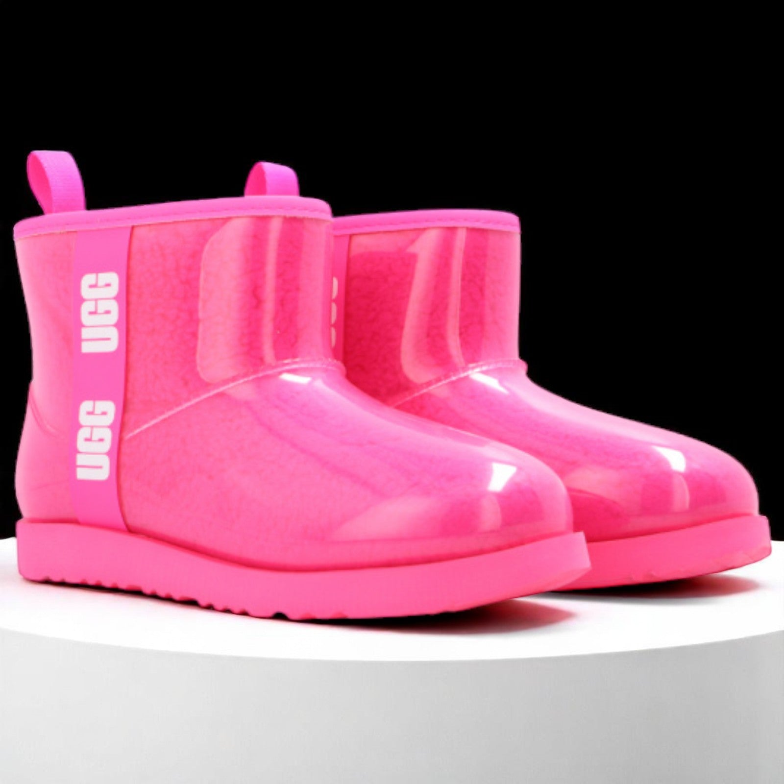 [1112386K-TYPN] Kids UGG CLASSIC CLEAR MINI