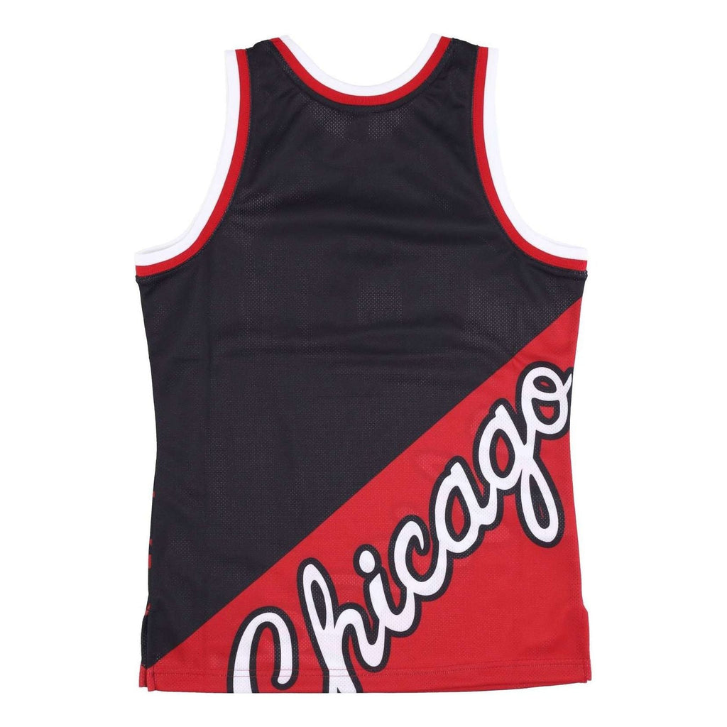 [TMTK4350-CBUYYPPPBLCK] MENS MITCHELL & NESS BIG FACE FASHION TANK 5.0 BULLS