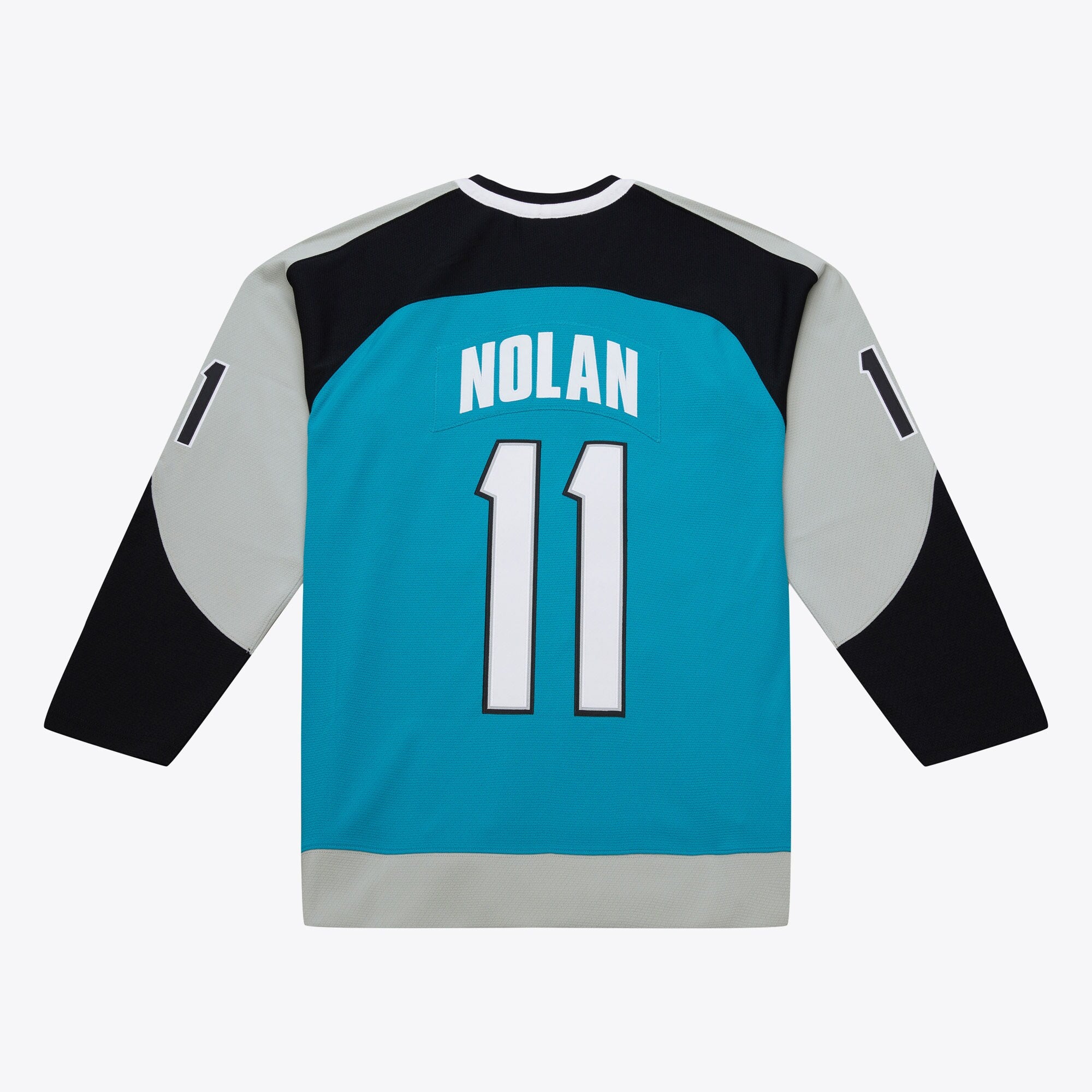 Mens Mitchell & Ness NHL DARK JERSEY SHARKS 1999 OWEN NOLAN