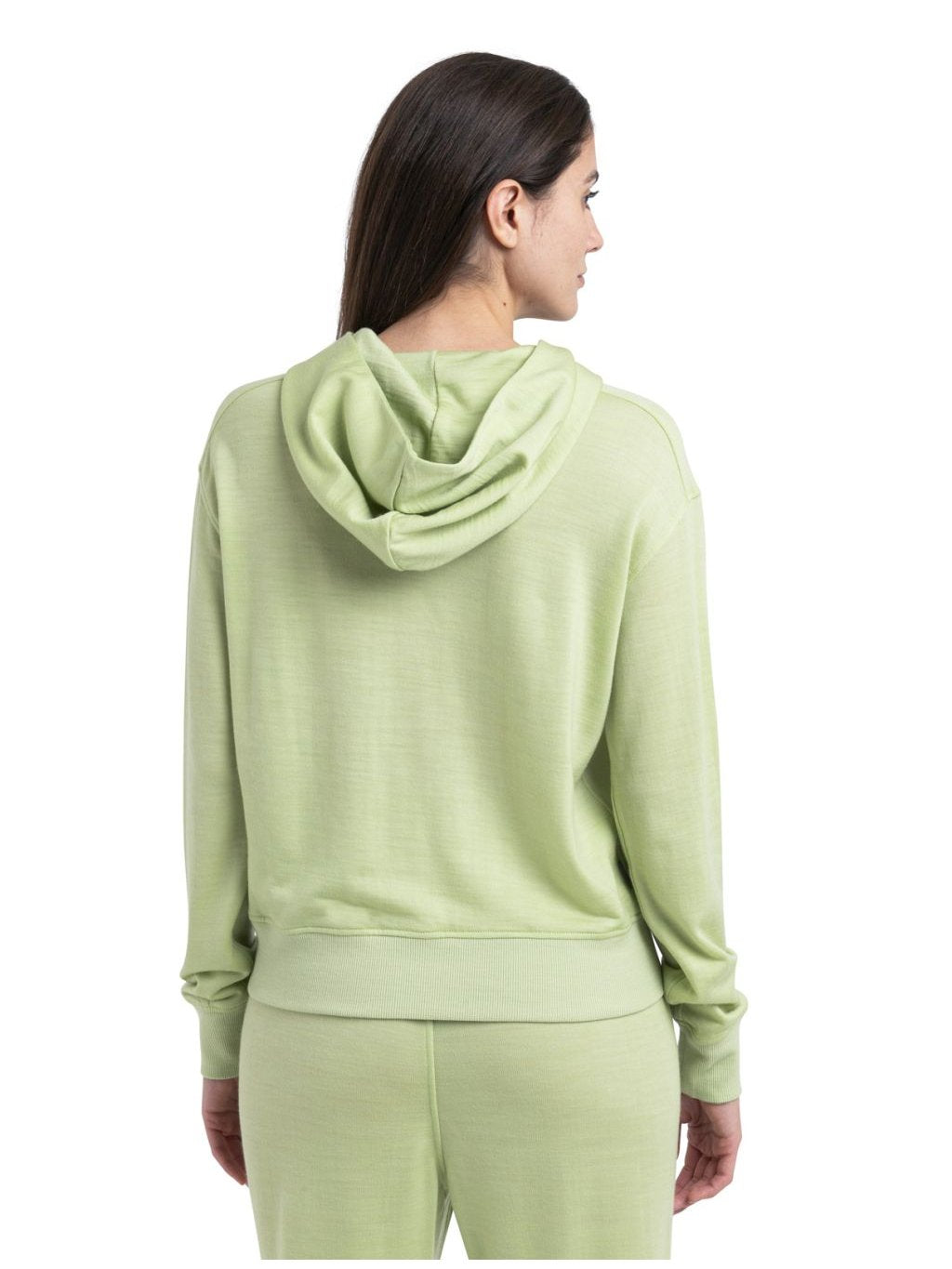 [IB0A56T6B76] WOMENS ICEBREAKER MERINO BLEND II 200 CRUSH PULLOVER HOODIE
