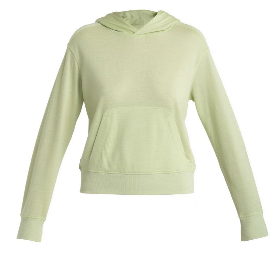 [IB0A56T6B76] WOMENS ICEBREAKER MERINO BLEND II 200 CRUSH PULLOVER HOODIE