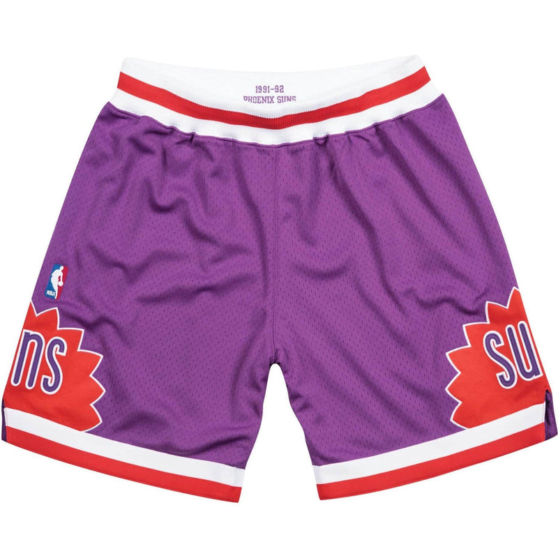 MENS MITCHELL & NESS NBA AUTHENTIC SHORTS SUNS 91-92