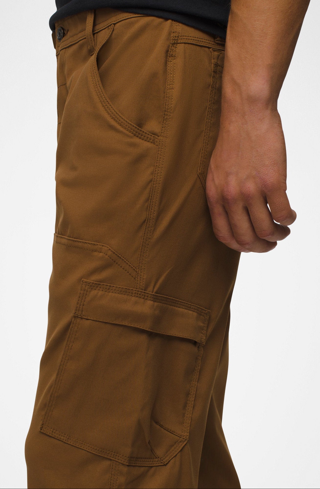 [2056941-SEPIA] MENS PRANA STRETCH ZION RELAXED FIT UPF 50+ STRAIGHT LEG PANTS