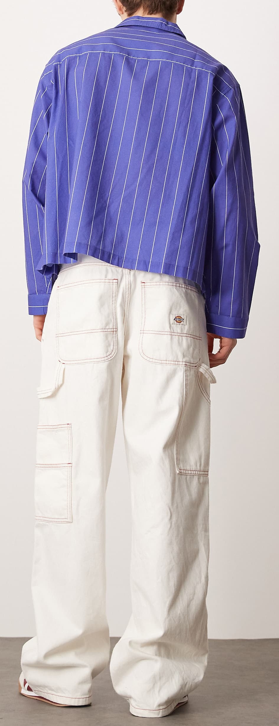 [A4Z6RC48] MENS DICKIES CARPENTER DENIM TROUSERS LOOSE FIT