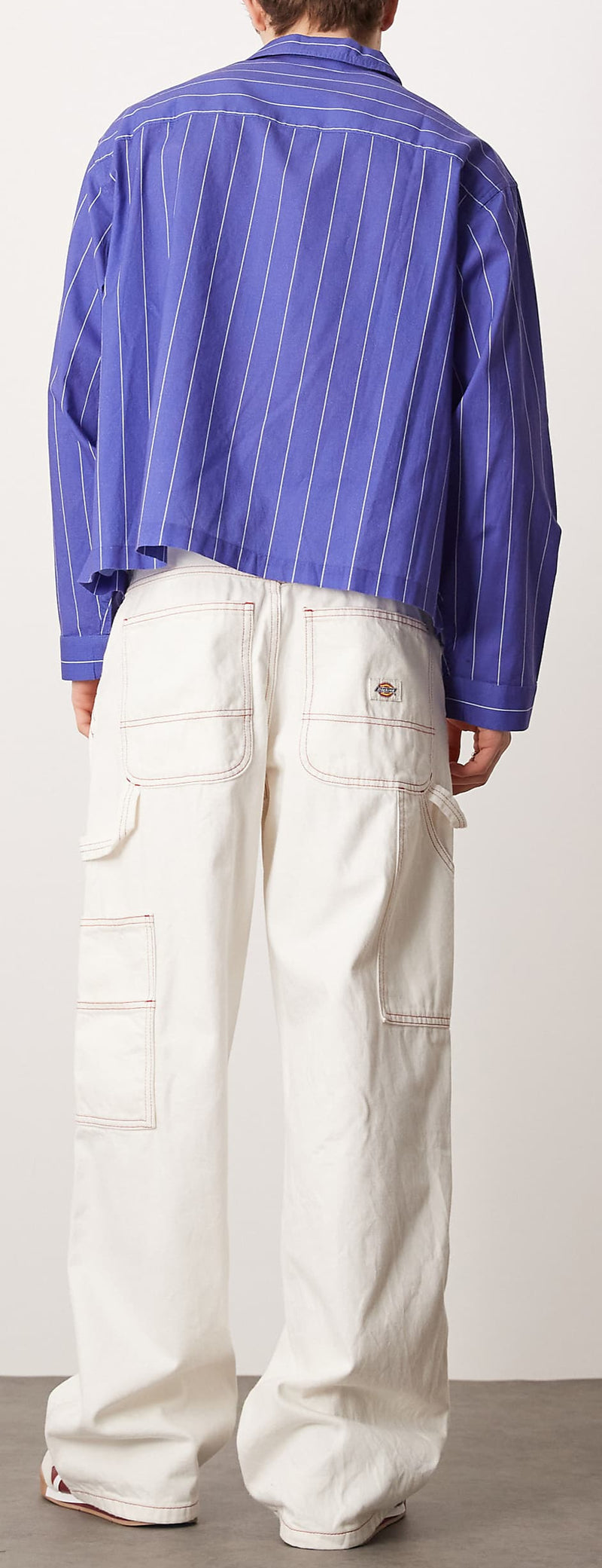 [A4Z6RC48] MENS DICKIES CARPENTER DENIM TROUSERS LOOSE FIT
