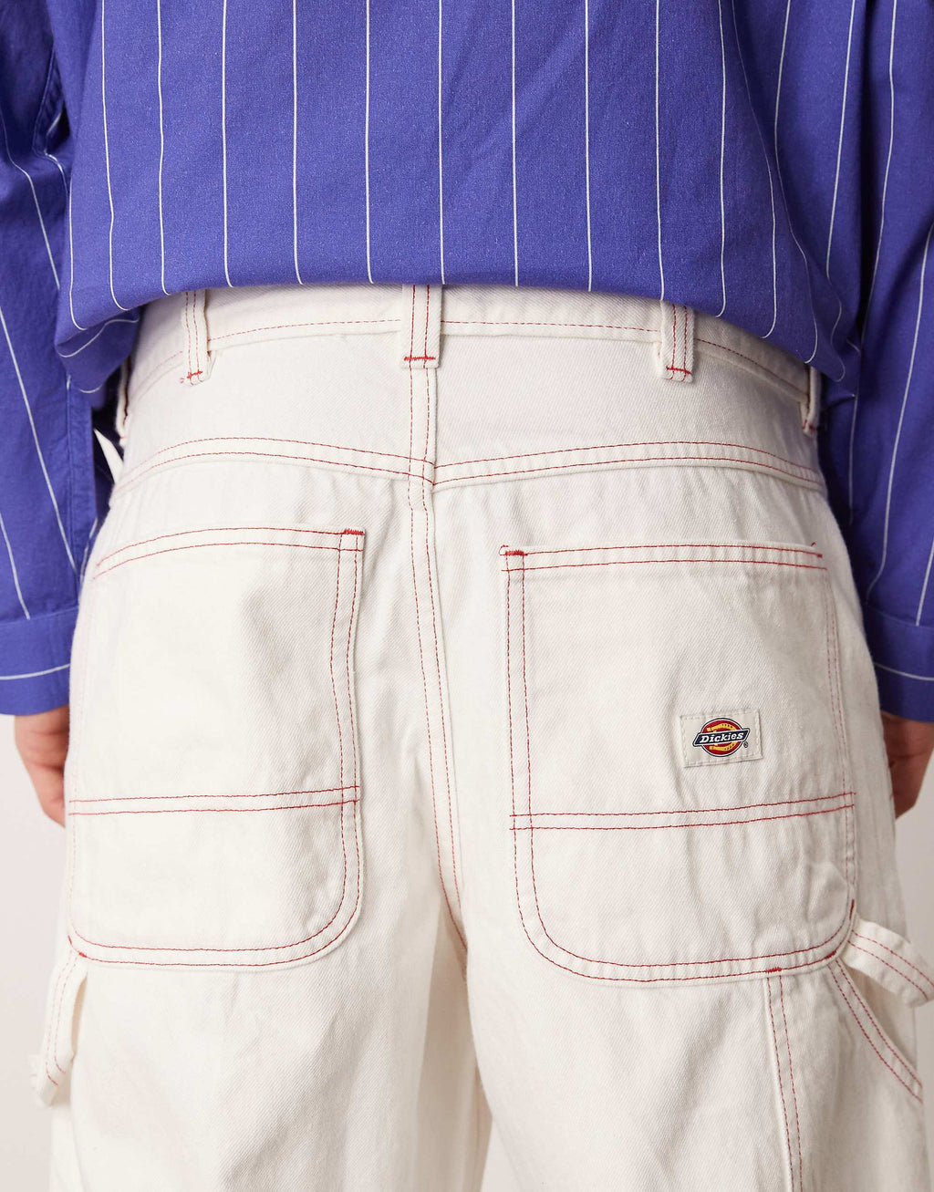[A4Z6RC48] MENS DICKIES CARPENTER DENIM TROUSERS LOOSE FIT