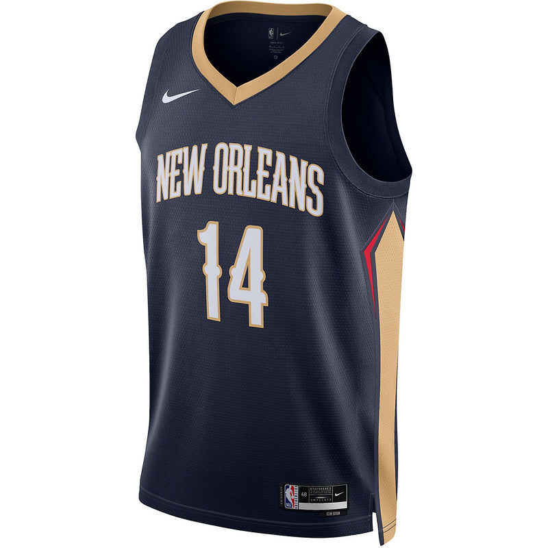 [DN2014-420] MENS NIKE NBA NEW ORLEANS PELICANS 'INGRAM 14' SWINGMAN JERSEY