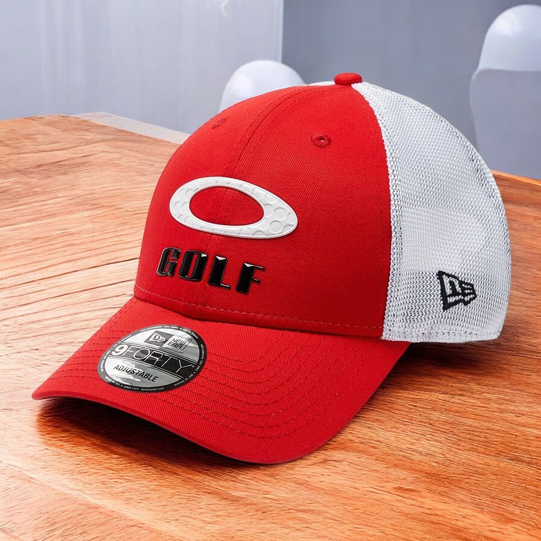 [912145LDS-465] Mens Oakley Heather New Era Stripe Golf Snapback Hat
