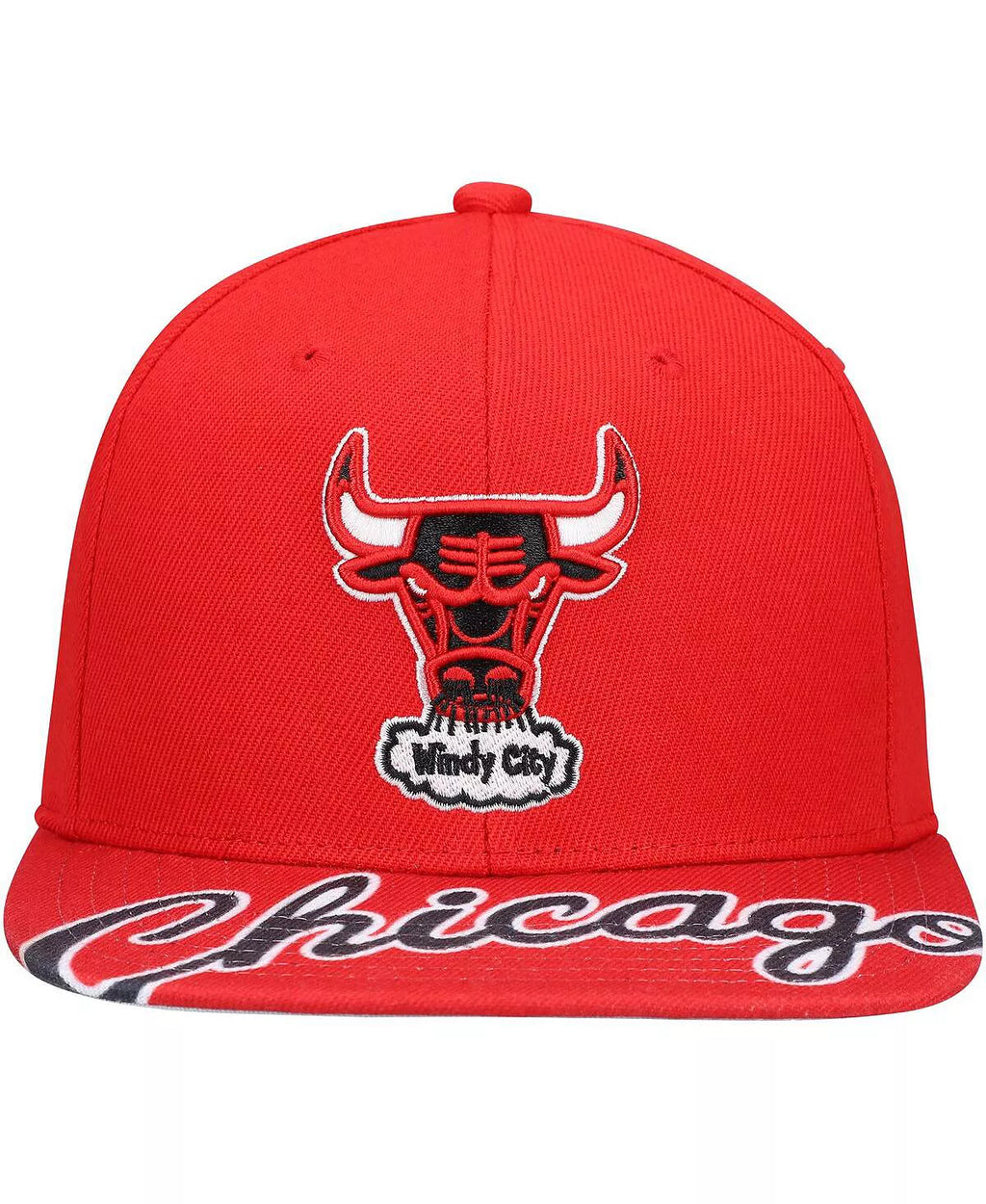 [6HSSMM21036-CBURED1] MENS NBA CHICAGO BULLS SWINGMAN POP SNAPBACK