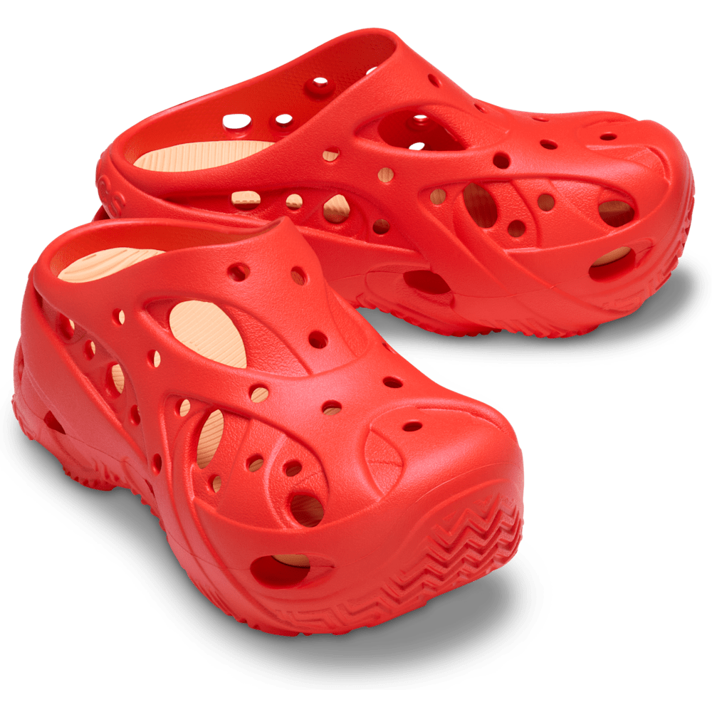 [211141-7AH] WOMENS CROCS CAGED CLOG 'STARFISH'