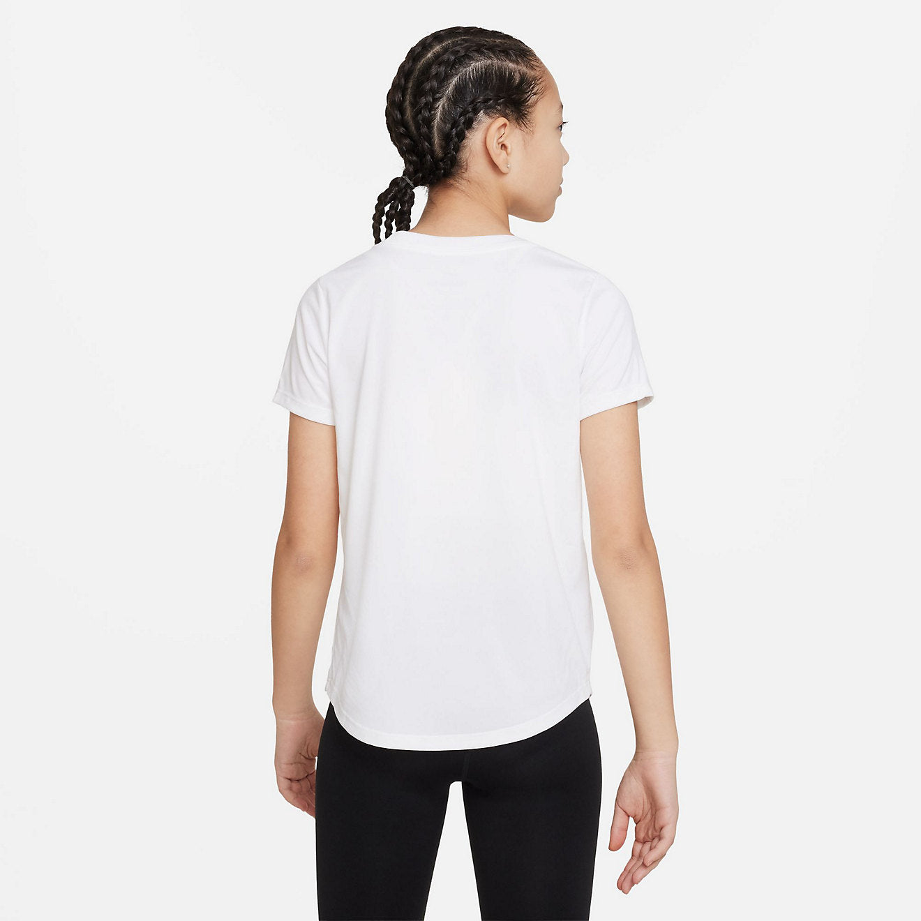 [DZ3581-100] Youth Nike DRI-FIT SCOOP ESSENTIAL T-SHIRT