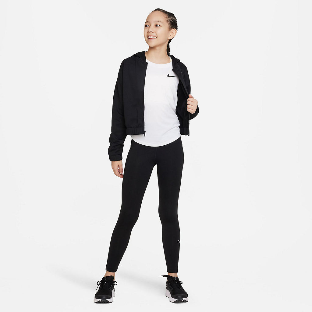 [DZ3581-100] Youth Nike DRI-FIT SCOOP ESSENTIAL T-SHIRT
