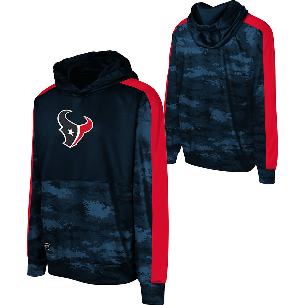 [9K1B7FG3J-TEX] YOUTH NIKE NFL TEXANS PULLOVER HOODIE