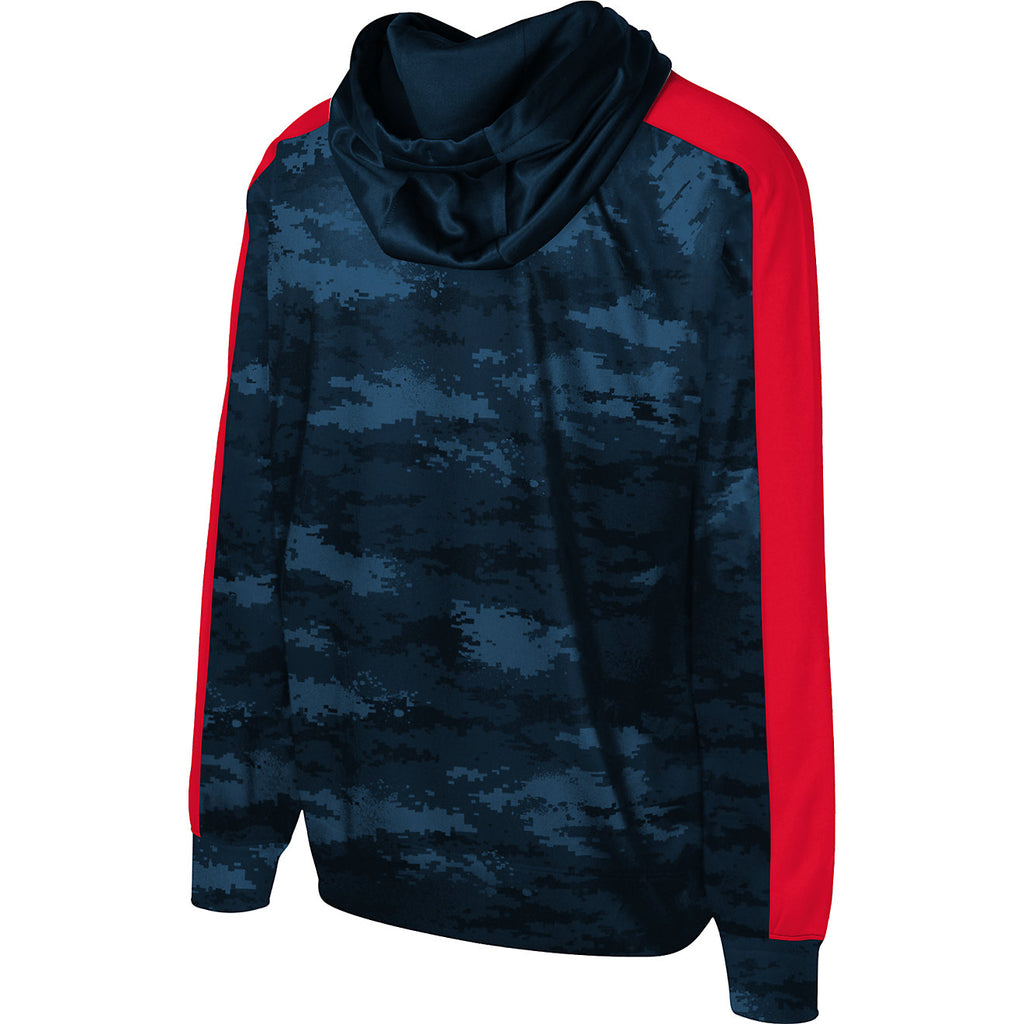 [9K1B7FG3J-TEX] YOUTH NIKE NFL TEXANS PULLOVER HOODIE