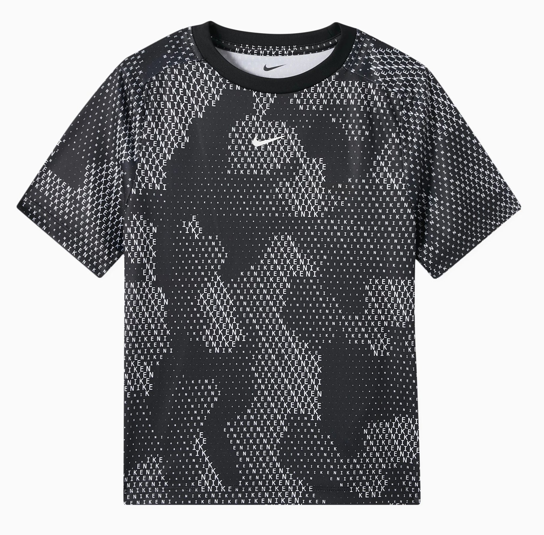 [FN8694-010] Youth Nike DRI-FIT MULTI AOP SHORT SLEEVE SHIRT