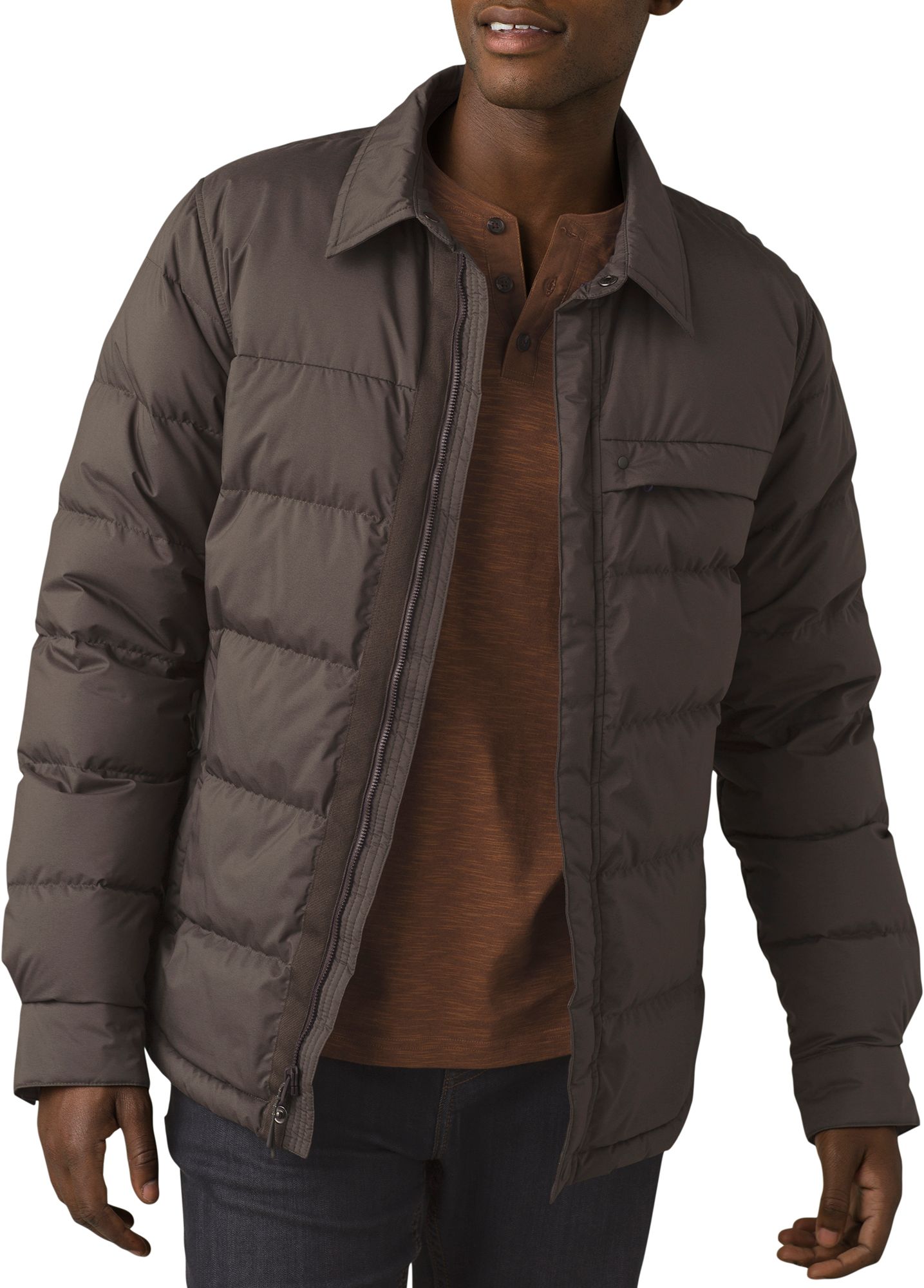 [1961921-BOH] MENS PRANA PINCHOT SHIRT WATER REPELLENT STANDARD FIT JACKET