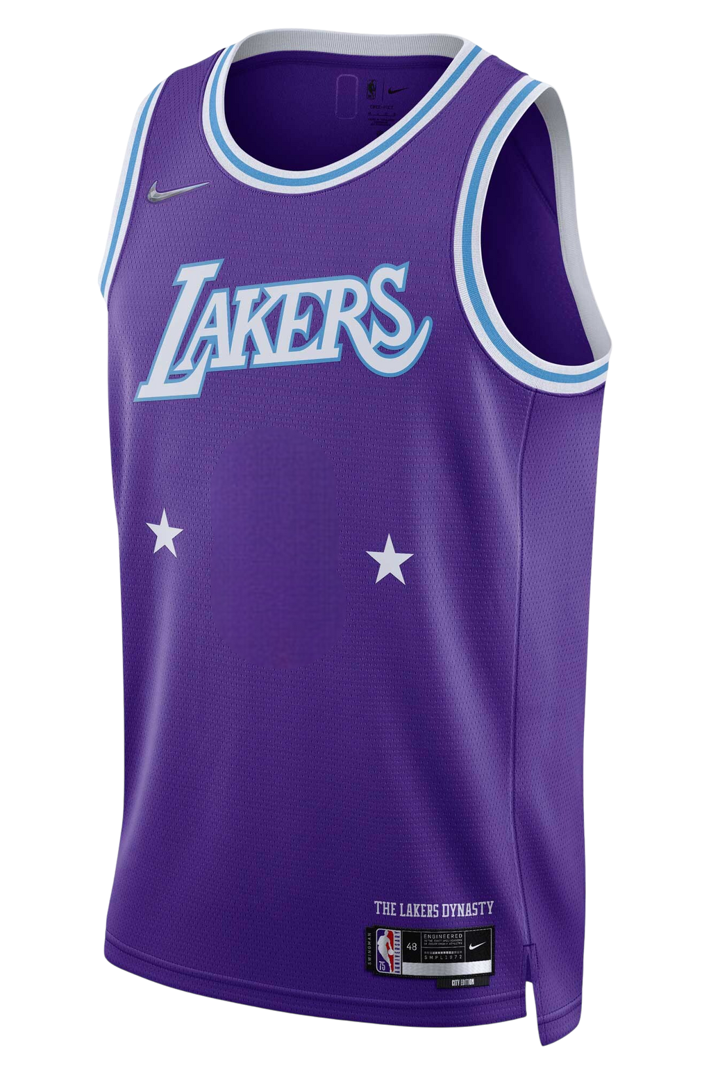 [DB4067-504] MENS NIKE NBA LA LAKERS 2021-22 75TH CITY SWINGMAN JERSEY