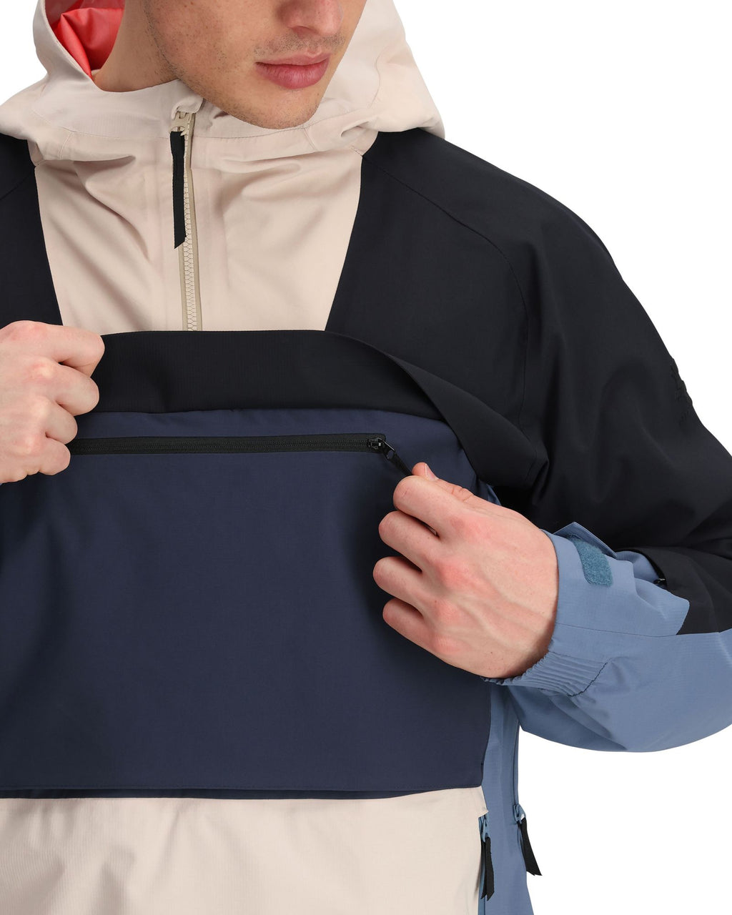 [22100-24012] MENS OBERMEYER STEIBIS ANORAK WATERPROOF JACKET