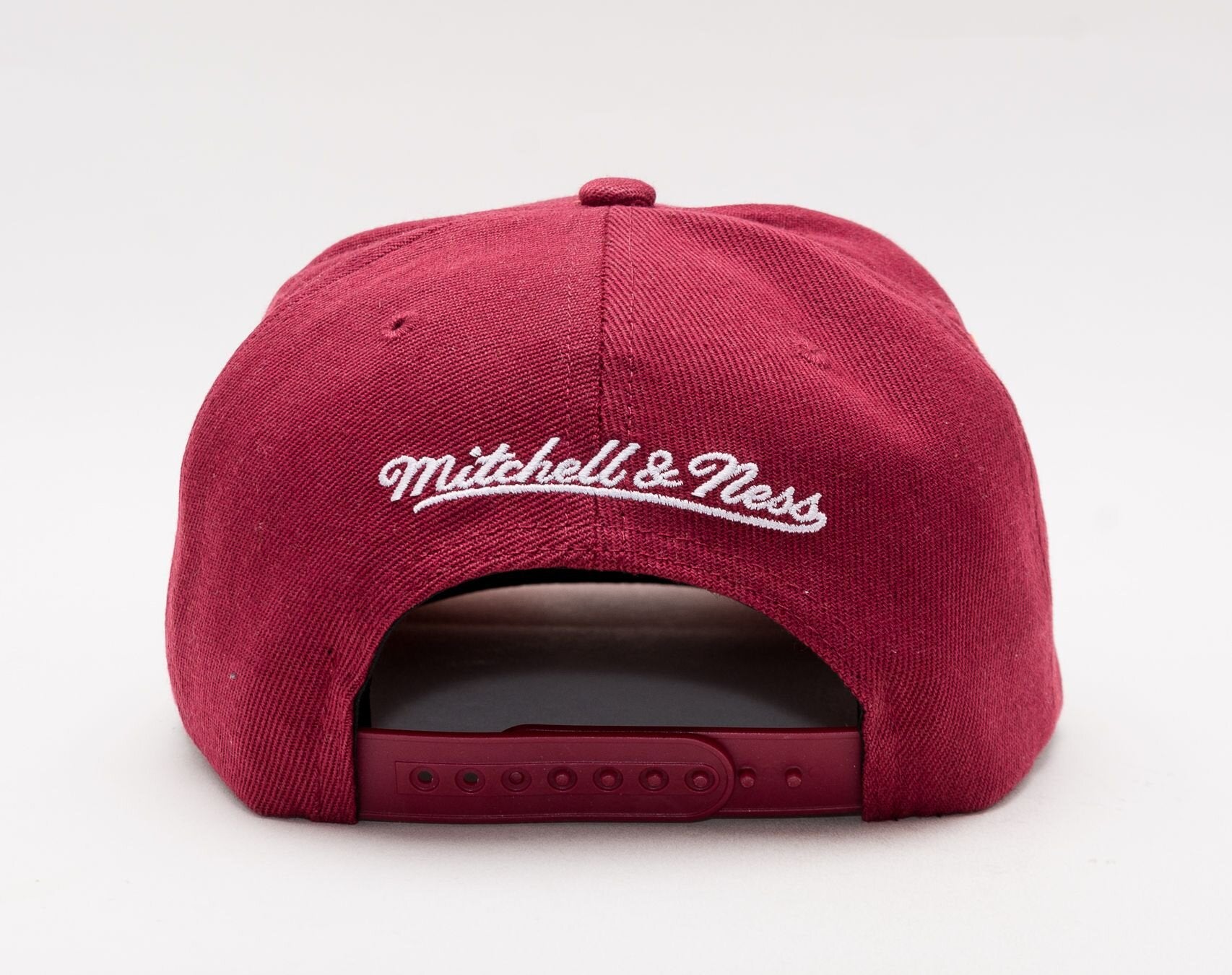 MENS MITCHELL & NESS NBA ALL LOVE SNAPBACK HEAT - CARDINAL