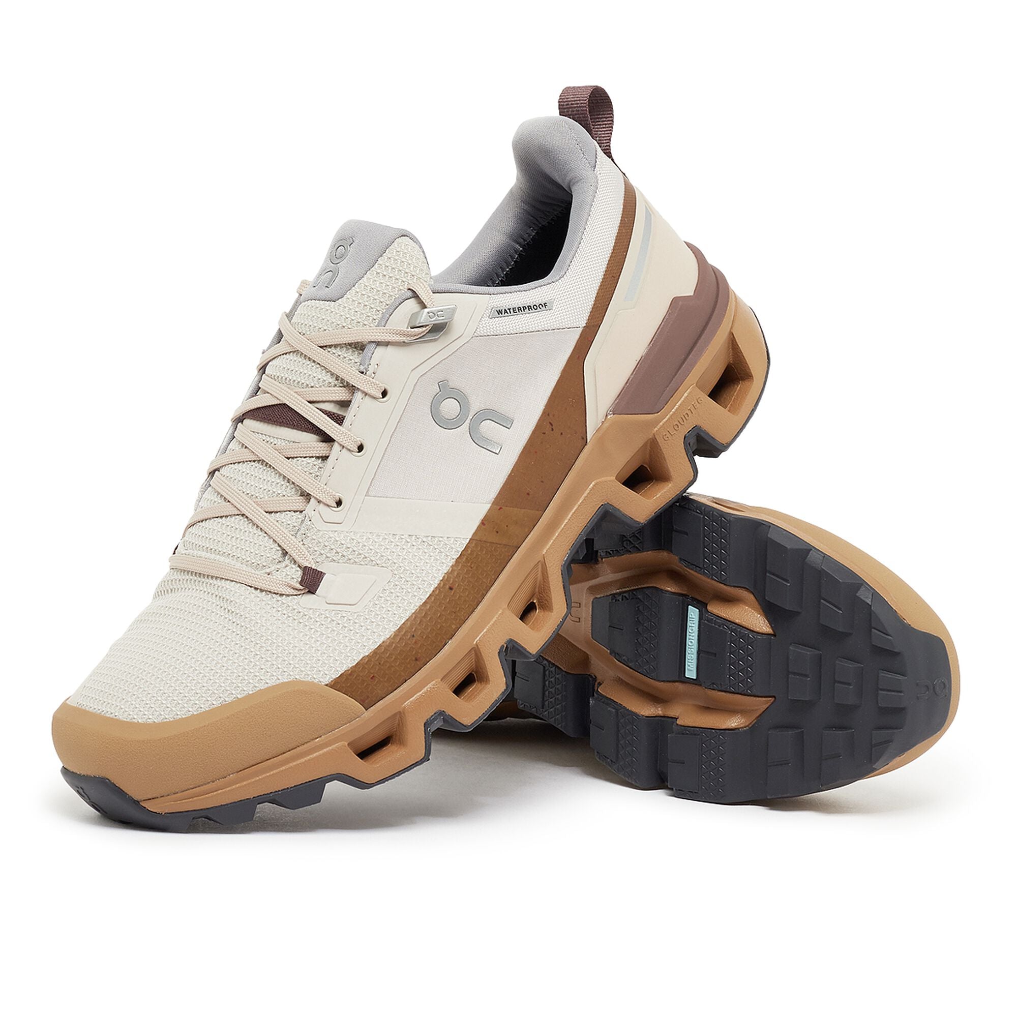 [73.98056] Mens On RUNNING CLOUDWANDER WATERPROOF 'PEARL ROOT'