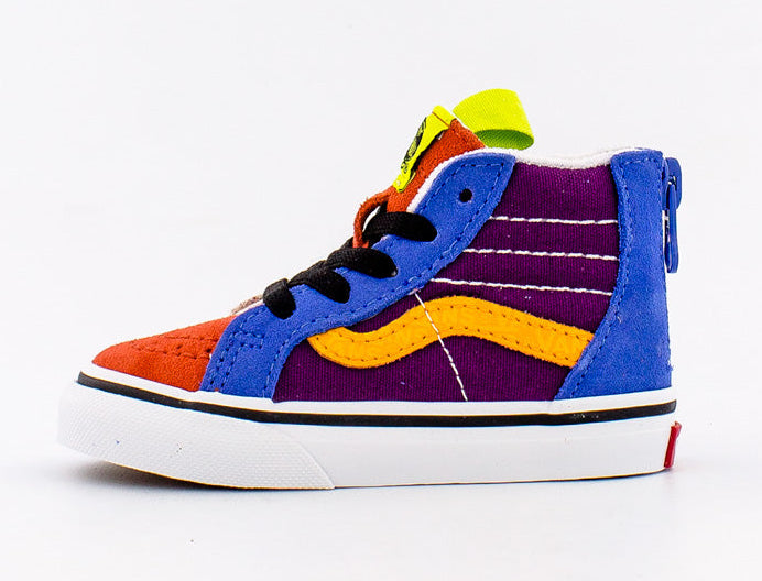 [VN0A4BV116V] TODDLERS VANS SK8-HI ZIP MIX & MATCH