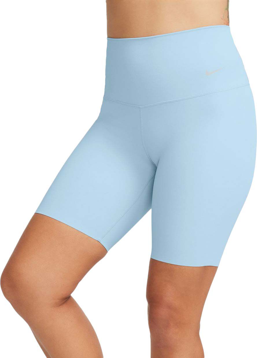 [DQ6003-441] WOMENS NIKE ZENVY SMALL HIGH WAISTED 8" BIKER SHORTS