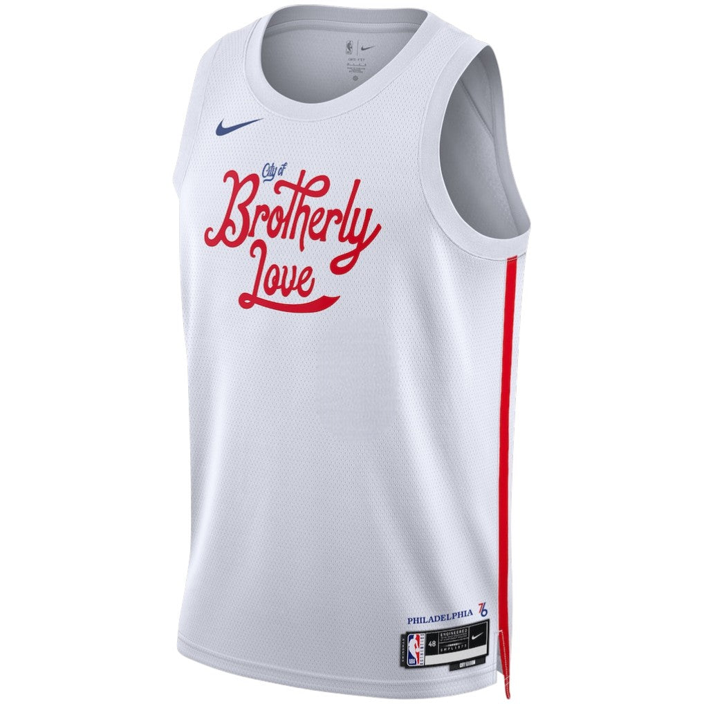 [DO9640-100] MENS NIKE NBA PHILADELPHIA 76ERS 2022/23 CITY EDITION SWINGMAN JERSEY