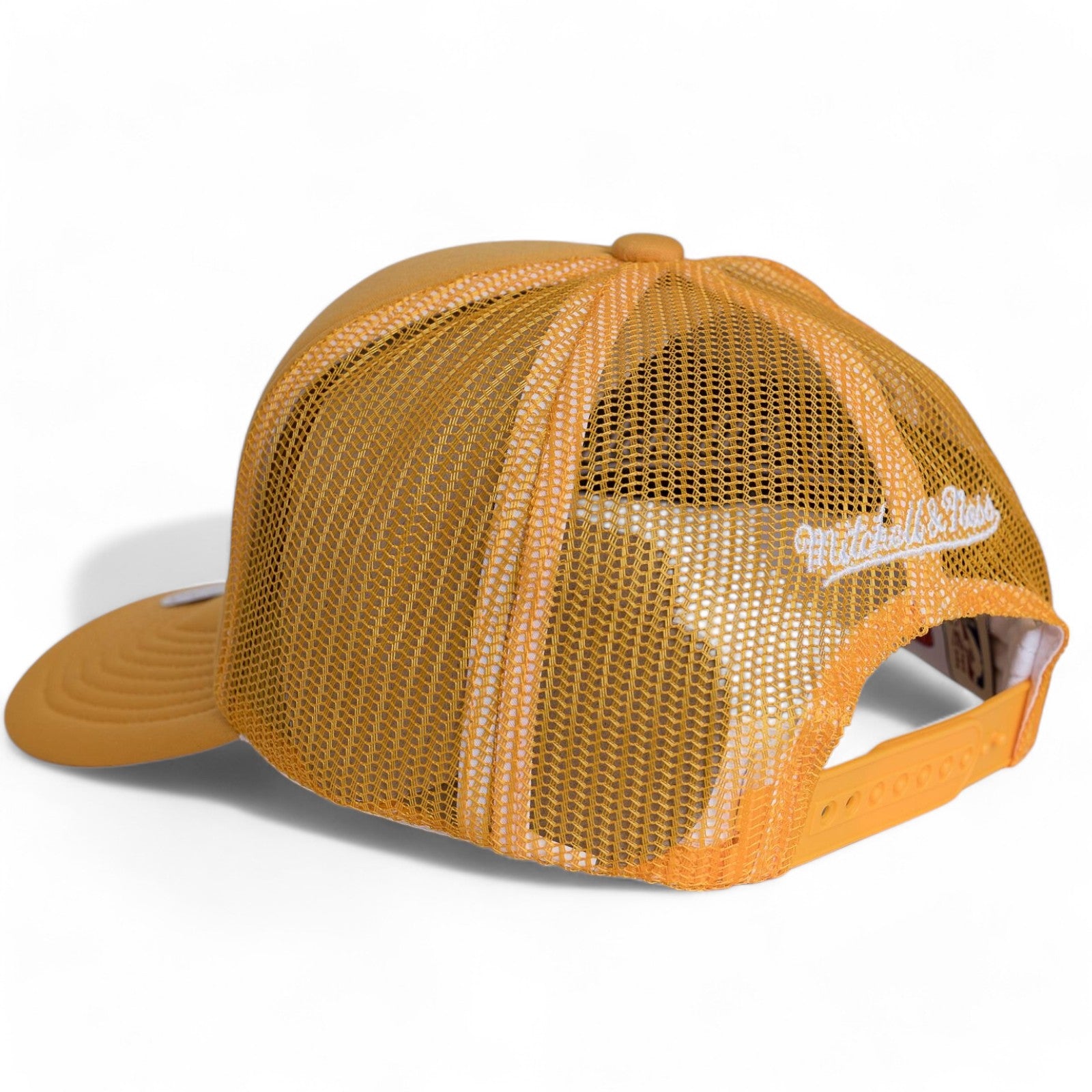 MENS MITCHELL & NESS NBA PASTEL TRUCKER SNAPBACK HWC KNICKS - ORANGE
