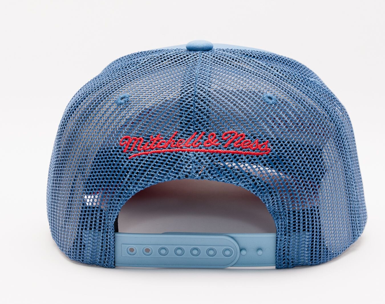 MENS MITCHELL & NESS NBA KEEP ON TRUCKIN TRUCKER HWC ROCKETS - BLUE