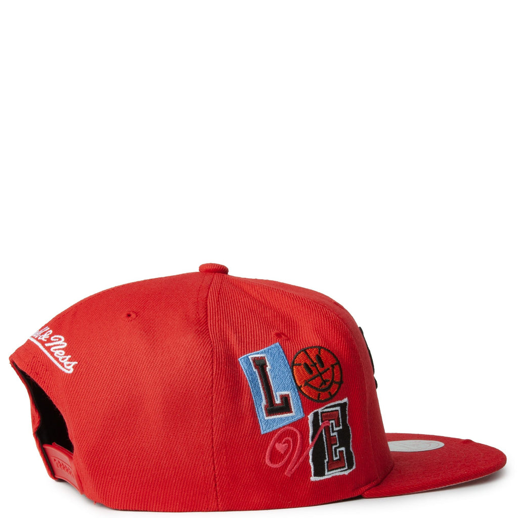 MENS MITCHELL & NESS NBA ALL LOVE SNAPBACK BULLS - RED