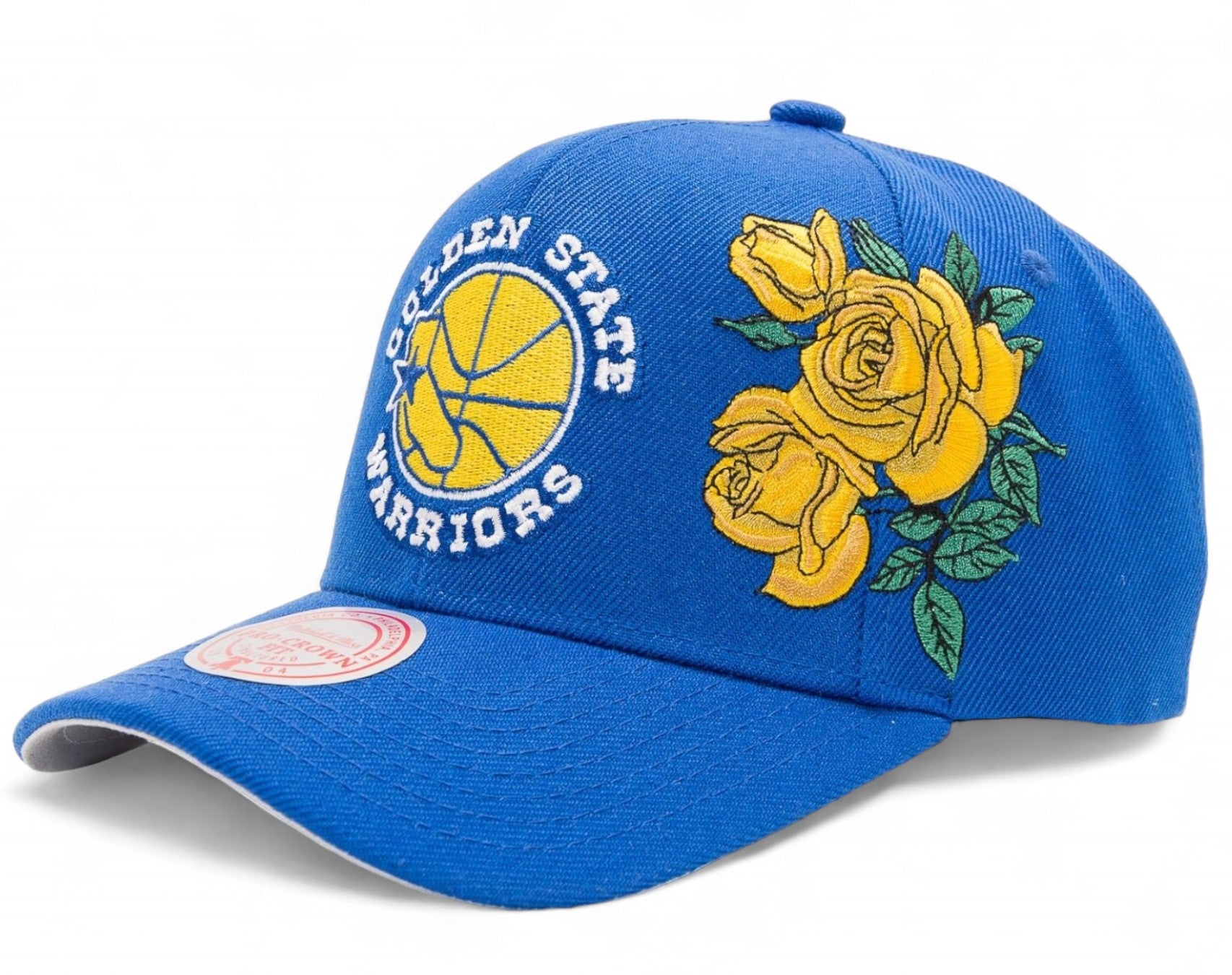 Mens MITCHELL & NESS NBA SECONDARY ROSES PRO SNAPBACK HWC WARRIORS
