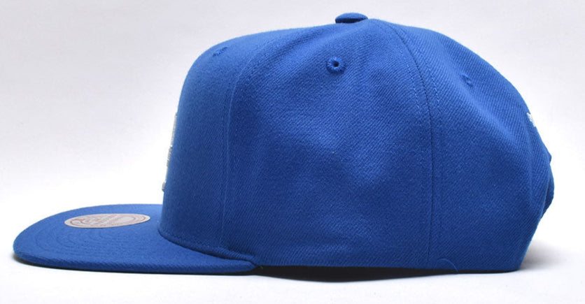 [HHSS6745-LADYYPPPBLUE] MENS MITCHELL & NESS MLB LEAGUE PATCH SNAPBACK DODGERS