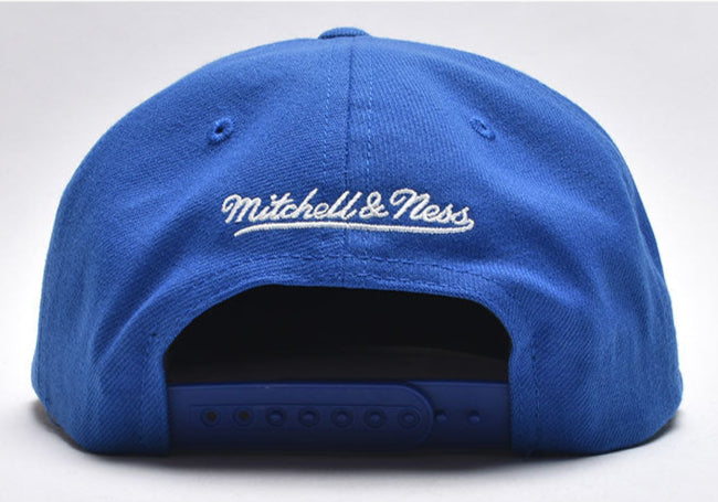 [HHSS6745-LADYYPPPBLUE] MENS MITCHELL & NESS MLB LEAGUE PATCH SNAPBACK DODGERS