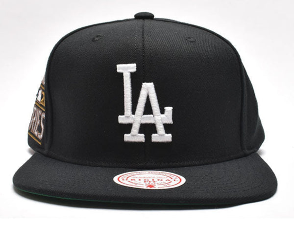 [HHSS7337-LADYYPPPBLCK] MENS MITCHELL & NESS MLB TOP SPOT SNAPBACK DODGERS