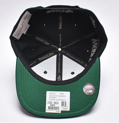 [HHSS7337-LADYYPPPBLCK] MENS MITCHELL & NESS MLB TOP SPOT SNAPBACK DODGERS
