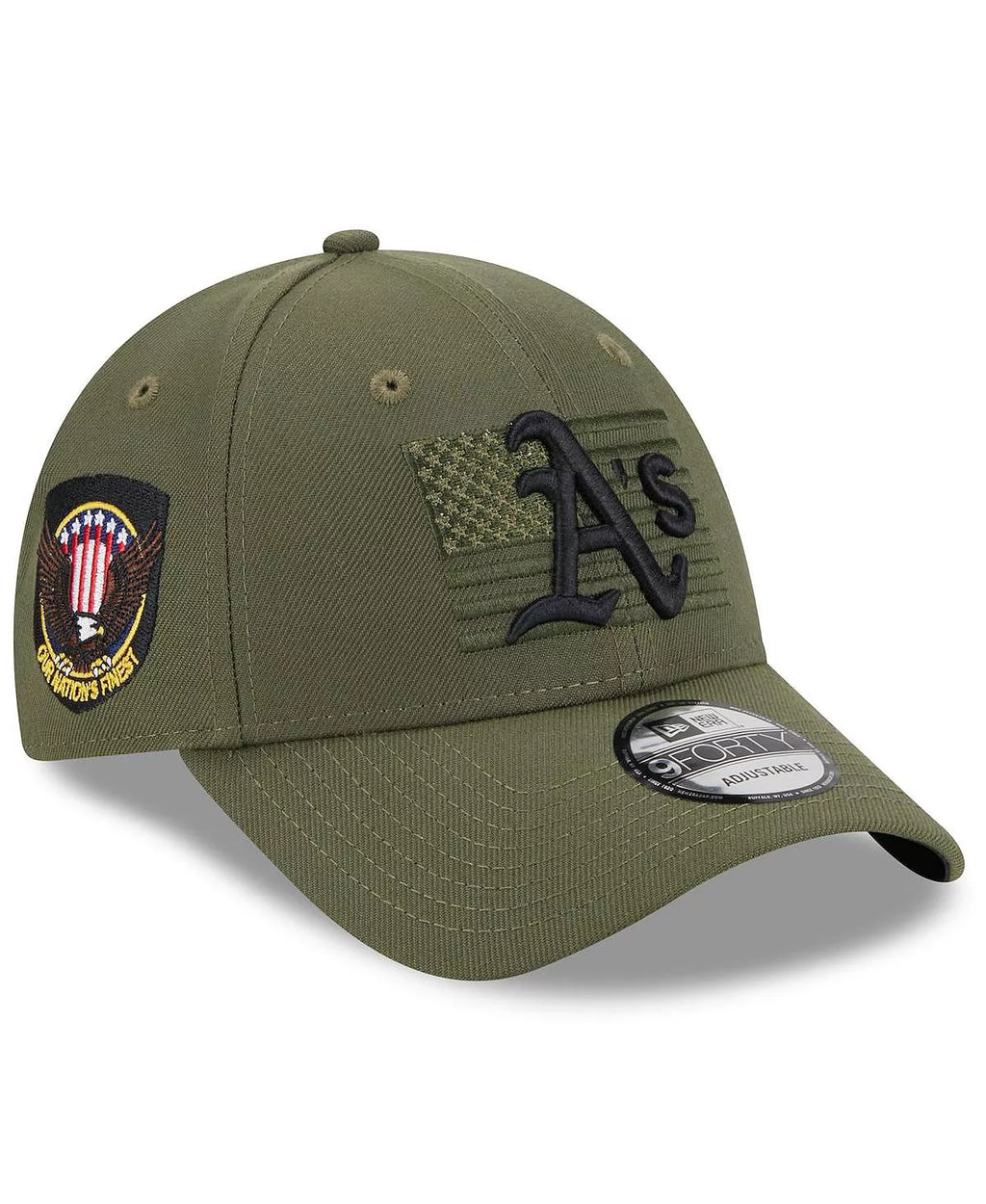 [60352828] Mens New Era MLB 940 ARMED FORCES DAY ON-FIELD - OAKLAND ATHLETICS