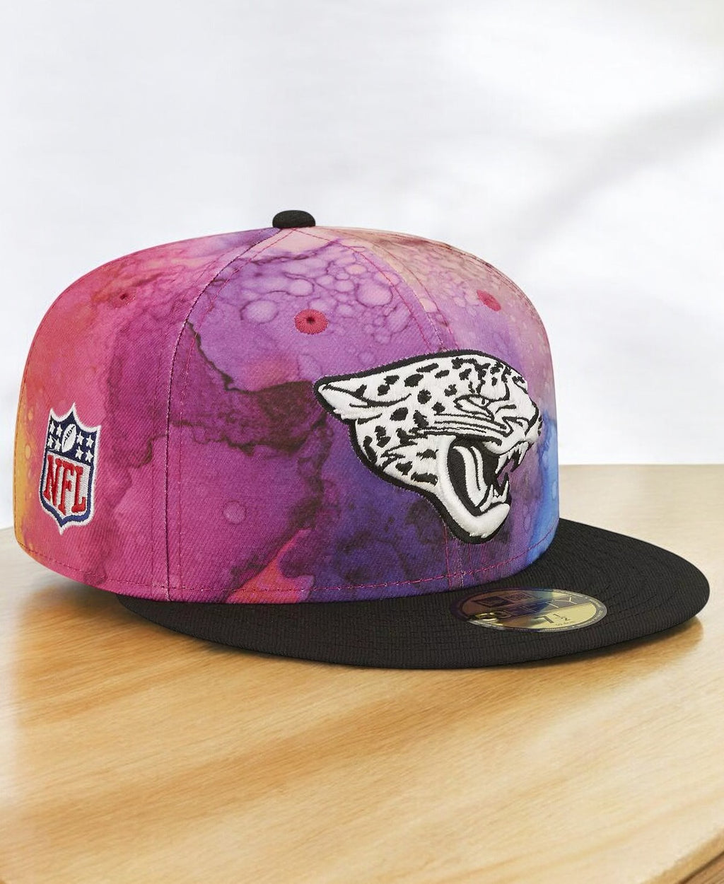 [60290101] MENS NEW ERA NFL JACKSONVILLE JAGUARS 5950 CRUCIAL CATCH FITTED