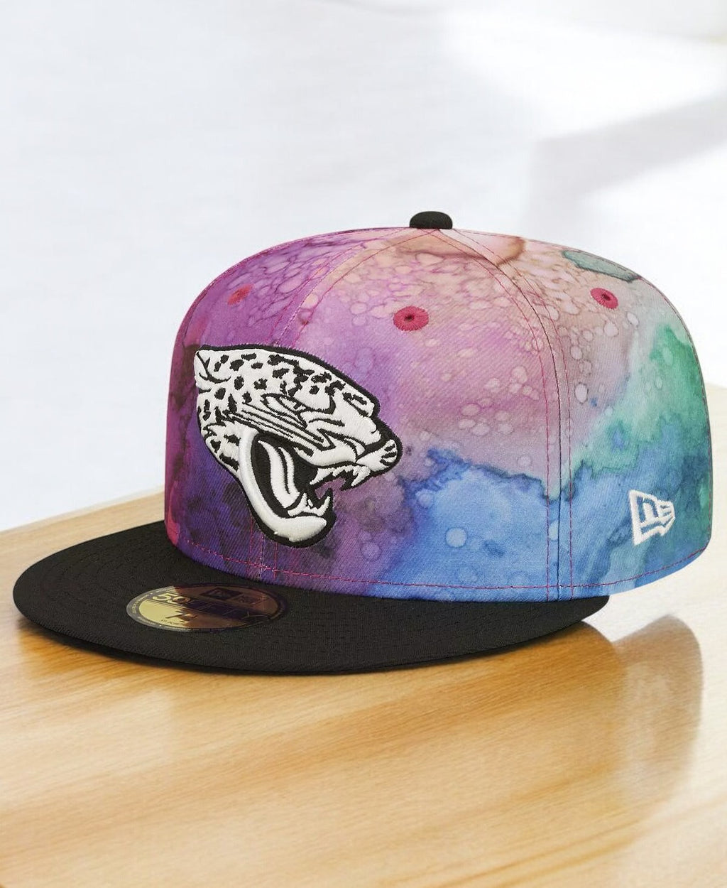 [60290101] MENS NEW ERA NFL JACKSONVILLE JAGUARS 5950 CRUCIAL CATCH FITTED