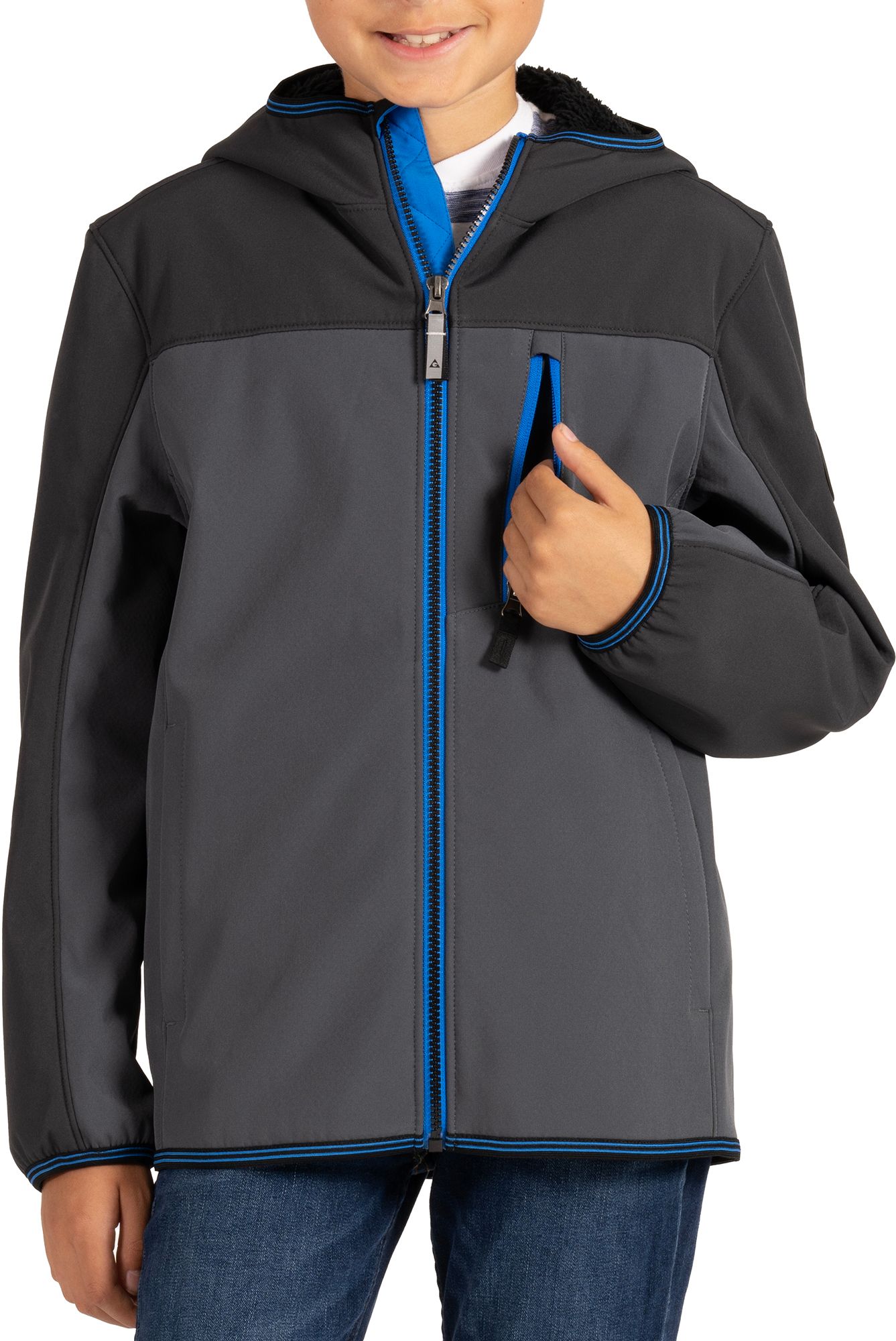 [DG51021-013] YOUTH GERRY FALCON SOFTSHELL JACKET MIDWEIGHT