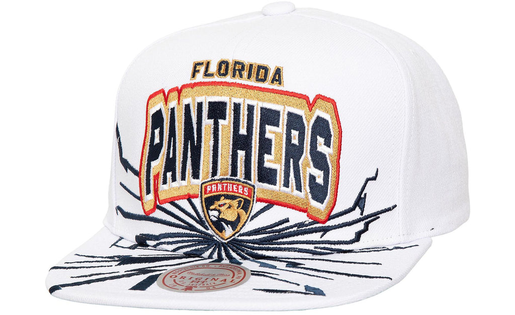 MENS MITCHELL & NESS NHL AFTERSHOCK SNAPBACK PANTHERS - WHITE